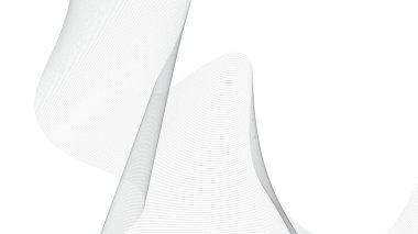 Soyut mavi dalgalı eğri çizgiler, gradyan teknoloji arka planı dokusu. Dijital veri görselleştirme. Teknoloji, iş, bilim konsepti. Pankart, sunum, şablon için kullan.