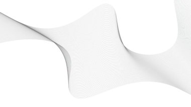 Soyut mavi dalgalı eğri çizgiler, gradyan teknoloji arka planı dokusu. Dijital veri görselleştirme. Teknoloji, iş, bilim konsepti. Pankart, sunum, şablon için kullan.