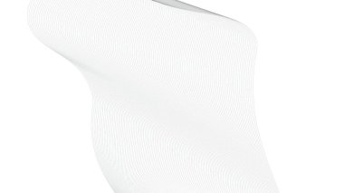 Soyut mavi dalgalı eğri çizgiler, gradyan teknoloji arka planı dokusu. Dijital veri görselleştirme. Teknoloji, iş, bilim konsepti. Pankart, sunum, şablon için kullan.