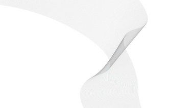 Soyut mavi dalgalı eğri çizgiler, gradyan teknoloji arka planı dokusu. Dijital veri görselleştirme. Teknoloji, iş, bilim konsepti. Pankart, sunum, şablon için kullan.