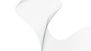 Soyut mavi dalgalı eğri çizgiler, gradyan teknoloji arka planı dokusu. Dijital veri görselleştirme. Teknoloji, iş, bilim konsepti. Pankart, sunum, şablon için kullan.