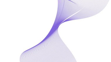 Parlak mavi dalgalı çizgileri olan soyut bir kompozisyon. Mavi dalga çizgileri olan mavi arkaplan. Dalga eğrisi ışık dinamik hareketi çakışıyor. afiş, broşür, web, reklam, poster, kart, kapak.