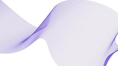 Parlak mavi dalgalı çizgileri olan soyut bir kompozisyon. Mavi dalga çizgileri olan mavi arkaplan. Dalga eğrisi ışık dinamik hareketi çakışıyor. afiş, broşür, web, reklam, poster, kart, kapak.