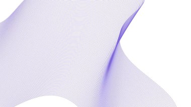 Parlak mavi dalgalı çizgileri olan soyut bir kompozisyon. Mavi dalga çizgileri olan mavi arkaplan. Dalga eğrisi ışık dinamik hareketi çakışıyor. afiş, broşür, web, reklam, poster, kart, kapak.