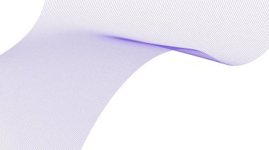 Parlak mavi dalgalı çizgileri olan soyut bir kompozisyon. Mavi dalga çizgileri olan mavi arkaplan. Dalga eğrisi ışık dinamik hareketi çakışıyor. afiş, broşür, web, reklam, poster, kart, kapak.