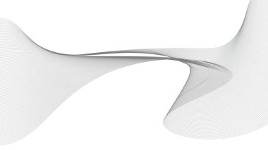 Soyut mavi dalgalı eğri çizgiler, gradyan teknoloji arka planı dokusu. Dijital veri görselleştirme. Teknoloji, iş, bilim konsepti. Pankart, sunum, şablon için kullan.