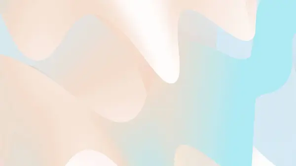 Dalgalı pastel gradyan akış şekli arka plan iniş sayfası. Kapak, poster, el ilanı, sunum, reklam, afiş için modern renk mavi, yeşil ve turuncu karışımı arka plan tasarımları,