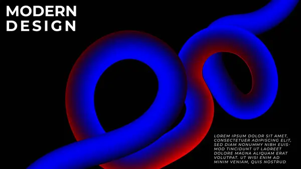 Renkli Gradyan 3d şekilli dalgalı şekil gökkuşağı modern arka plan. Beyaz arkaplan üzerindeki yaratıcı kapak tasarımı için en küçük biçim