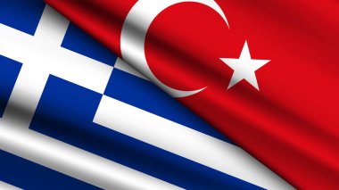 Yunanistan ve Türkiye 'nin İki Bayraklı Yüksek Kalite geçmişi