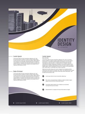 Business Flyer Template can be used Business Marketing clipart