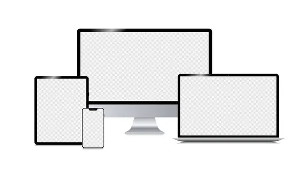 Beyaz Arkaplanda Gölge Efekti Olan 3B Boş Ekran İzleyici