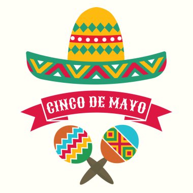 Ulusal Günler ve Şenlikler için Güzel Meksika Tasarımı