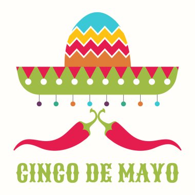 Ulusal Günler ve Şenlikler için Güzel Meksika Tasarımı