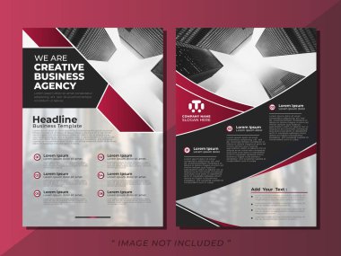 Business Flyer Şablonu İş Pazarlama 'da kullanılabilir