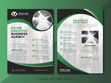 Business Flyer Şablonu İş Pazarlama 'da kullanılabilir