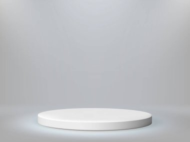 Ürün Gösterimi için 3d Görüntü Podyumu