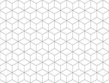 Gri ve Beyaz desenli kusursuz geometrik desen