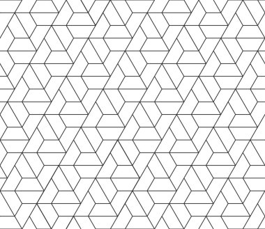 Gri ve Beyaz desenli kusursuz geometrik desen