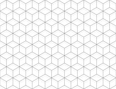 Gri ve Beyaz desenli kusursuz geometrik desen