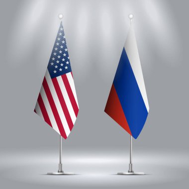 ABD ve Rusya 'nın Daimi Bayrakları