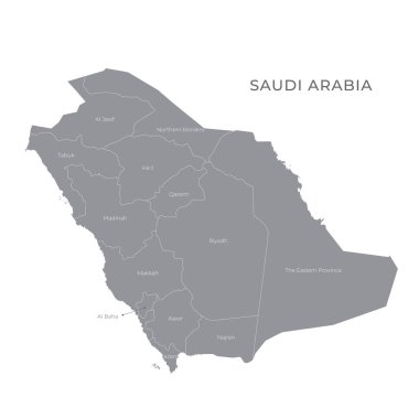 Bölgeler, Eyaletler ve İsimleriyle Ulusal Harita