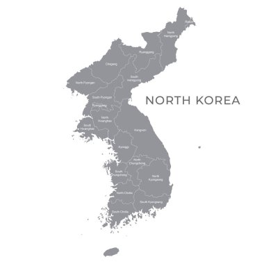 Bölgeler, Eyaletler ve İsimleriyle Ulusal Harita