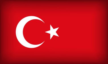 Orijinal Renkli TURKYIE Bayrağı