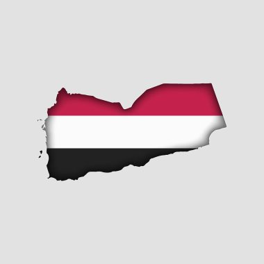 Bayraklı YEmen Haritası