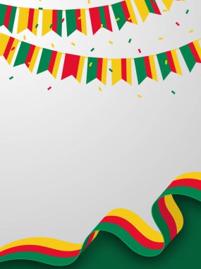 BENIN Background for Festivals and National Days Celebrations clipart