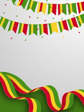 ZIMBABWE Background for Festivals and National Days Celebrations clipart