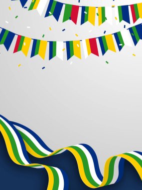 Festivaller ve Ulusal Günler için C.A.R Arkaplanı