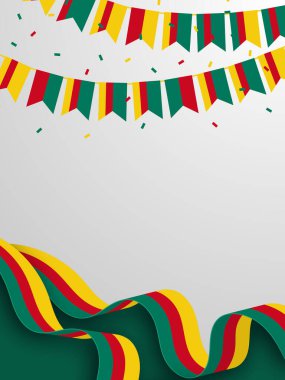 CAMEROON Background for Festivals and National Days Celebrations clipart