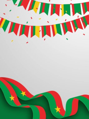 Festivaller ve Ulusal Günler için BURKINA FASSO Arkaplanı