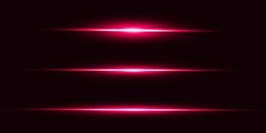 Karanlık Arkaplanda Güzel Parlak Işıklar İzole