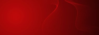 Dalgalı Çizgiler ve Gradyan Renk paleti ile Soyut Arkaplan