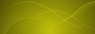 Dalgalı Çizgiler ve Gradyan Renk paleti ile Soyut Arkaplan