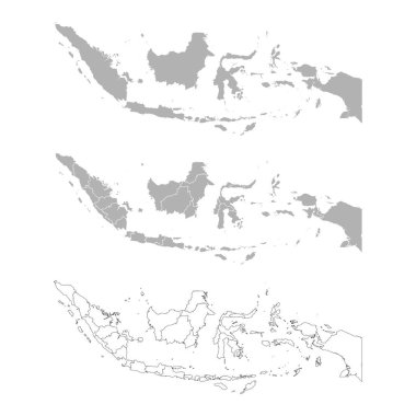 Ana Harita ve Bölgesel Haritalarla INDONEZYA Haritaları