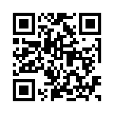 QR Kodu Beyaz Arkaplanda Ayrı Kullanılmaya Hazır