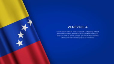 Orijinal Renkli VENEZUELA Bayrağı