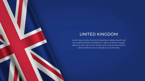 Orijinal Renkli UNITED KINGDOM Bayrağı