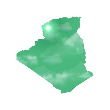 Güzel Güneş ve Vücutta Bulutlar Haritası