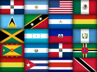 Extensive Collection of Diverse and Unique Flags from Various Regions clipart