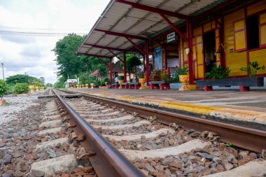 Prajantham Prajantakham Metro İstasyonu 'nun fotoğrafları, Prachantakham Bölgesi, Prachinburi Provinc, Tayland, 08-19 - 2023