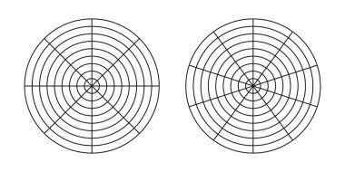 Yaşam şablonları. Hayatın tüm alanlarını görselleştirmek için basit koçluk araçları. Kutup şebekelerini ayarla. Boş kutup grafik kağıdı koleksiyonu. Yaşam tarzı dengesinin çember diyagramları.