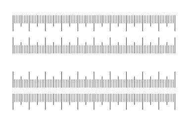 Çizelgeler 10 santimetre. Metrik cetveller. Ölçme, dikiş aleti şablonu. Ölçüm göstergesi cm. Cetvel için santimetre ölçeklendir. Ölçme, uzunluk, boy, mesafe ölçeği simgesi. Santimetre ölçeği.