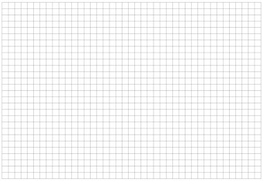 Geniş kare şebeke kağıt deseni. Not defteri boş yazdırılabilir maketi. Matematik basit desen. Siyah şebeke dokusu. Okul için üretim yapmak için tipografi düzeni. Eğitim arkaplanı en düşük.