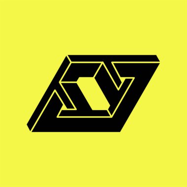 İmkânsız optik illüzyon şekilleri. Kutsal geometri. Optik sanat objesi. İmkansız figür. 