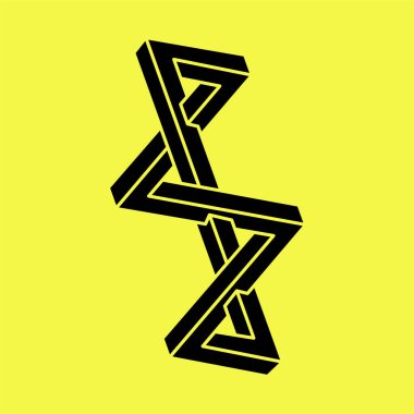 Optik illüzyon şekilleri, gerçek dışı geometrik nesneler. İmkansız rakamlar. Kutsal geometri. 