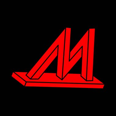 İllüzyon şekilleri. Üç boyutlu geometri objeleri. Logo. Optik illüzyon figürleri. Kutsal geometri. Optik sanat. 