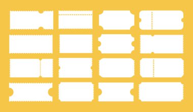 Bir bilet kabul et. Boş düz desenler. Sinema, sirk, tiyatro, festival, kumarhane ve kulüp için bilet ikonu. Kurusıkı bilet, piyango, indirim kuponları. Boş beyaz arkaplan.